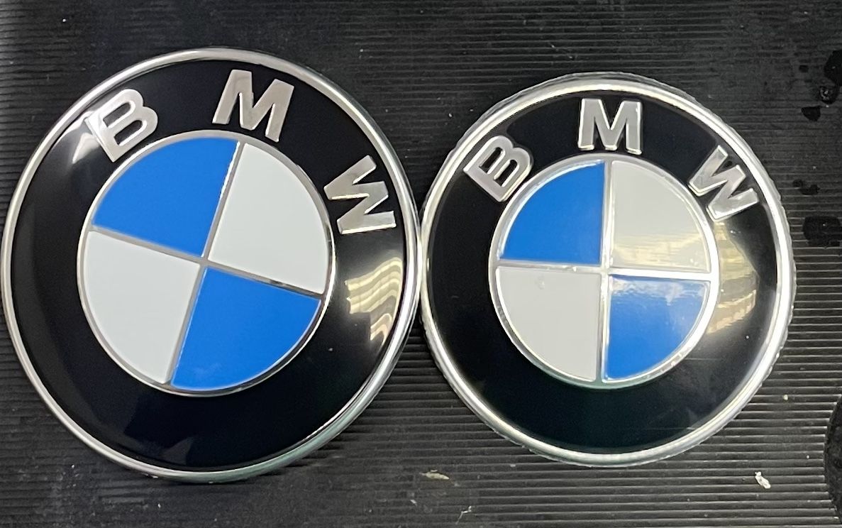 BMW Emblem Set 82mm &73mm ABS