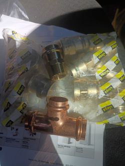 Propress plumbing fittings