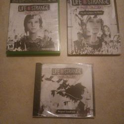 Xbox One "Life Is Strange Game  Book,soundtrack 