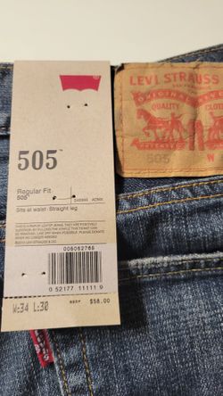 505 Levis Regular Fit