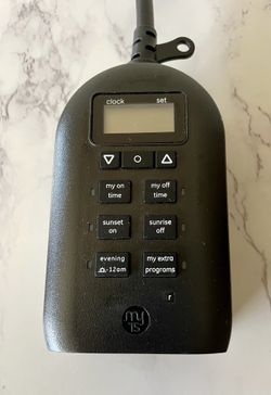 MyTouchSmart SunSmart 7-Day Outdoor Timer 33862 Plug-In Digital Programmable