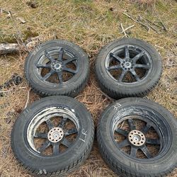 Studded Tires with Rims