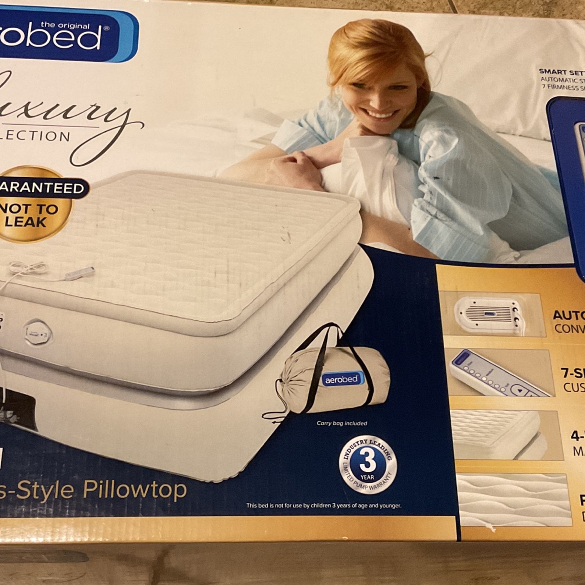 Aerobed Queen Raised Mattress-style Pillowtop