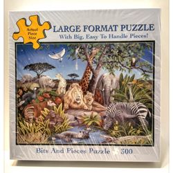 'Peaceable Kingdom' 300pc Large Format Puzzle - 18" x 24" *NEW*
