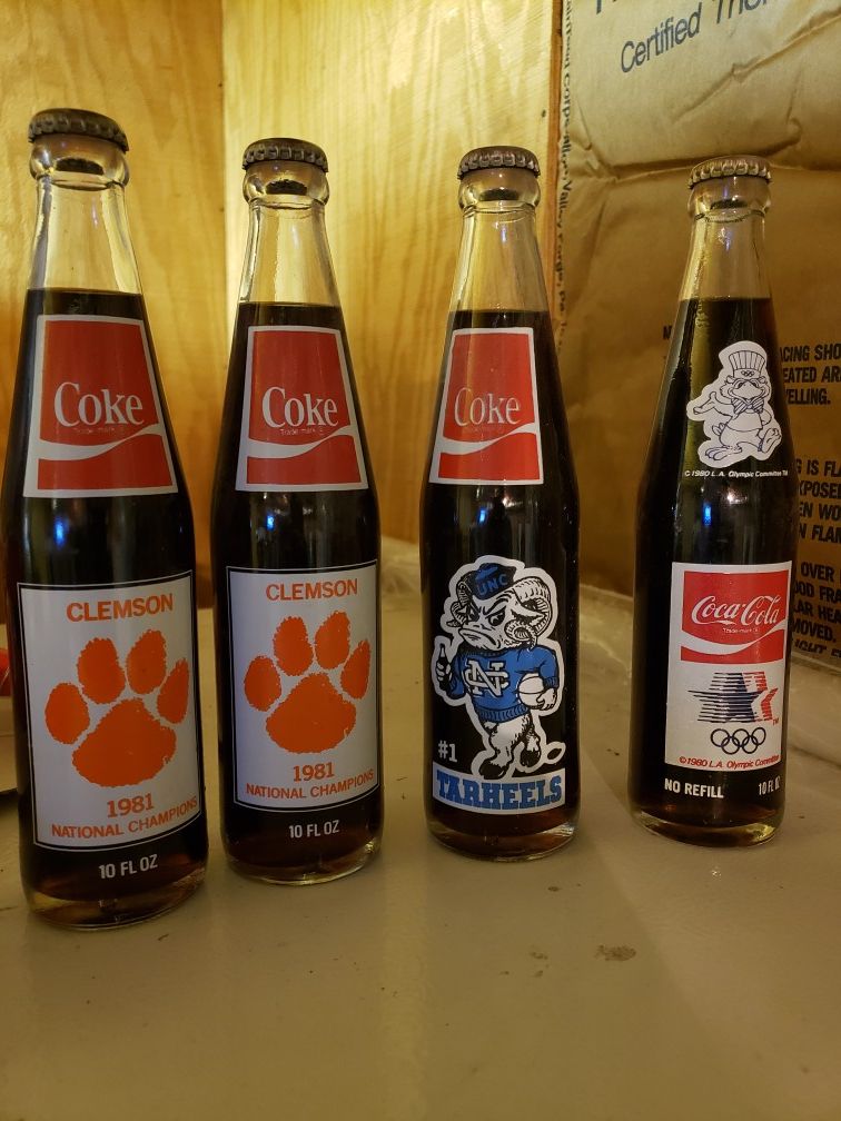 Classic coke bottles