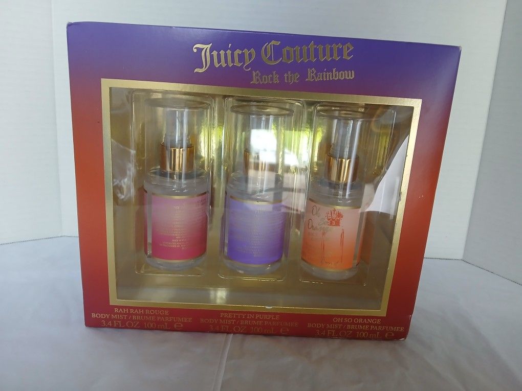 JUICY COUTURE 'ROCK THE RAINBOW' SPRAYS