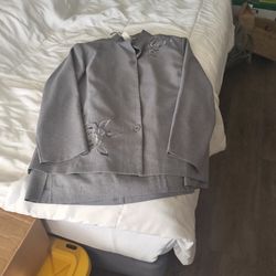 Lovely 2 Piece Skirt And Jacket