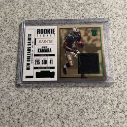 2017 Alvin Kamara Rookie  Patch