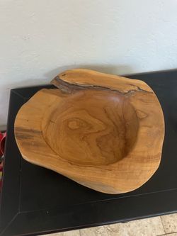 Solid wood catch all