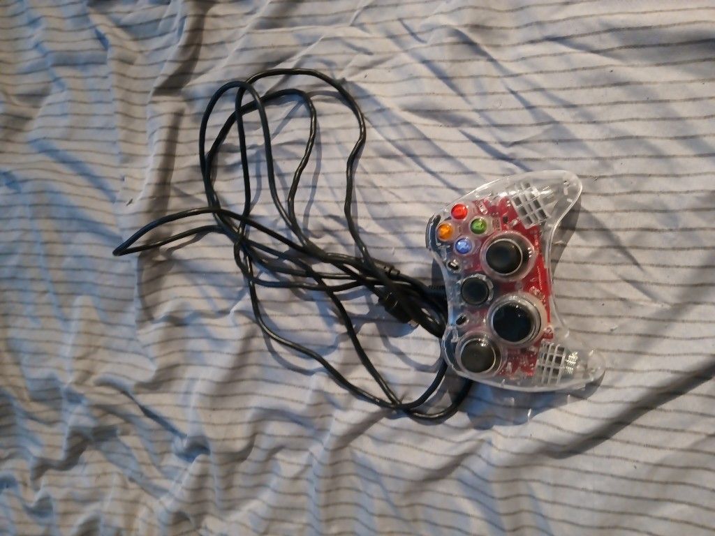 Wired Afterglow Xbox 360 Wired Controller. No USB Dongle Cord 