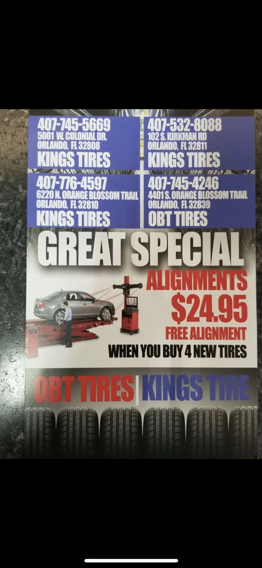 ALIGNMENT ONLY $24.99