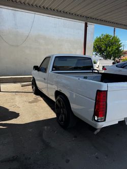 White Single Cab Pickup Truck