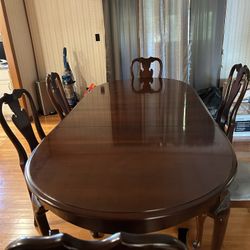 Great Cherry Wood Formal Dining Table!