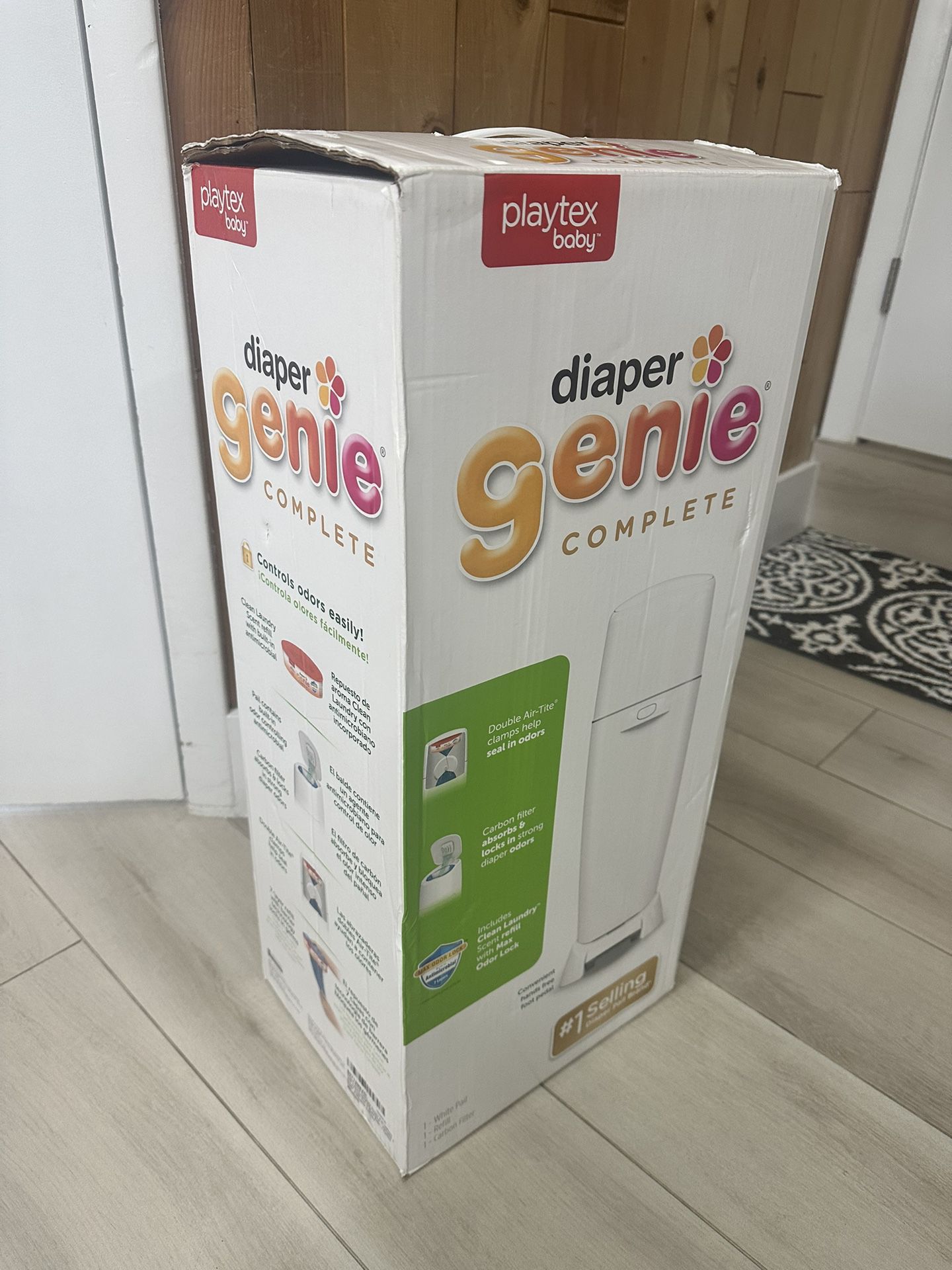 NEW IN BOX: Diaper Genie Complete Diaper Pail with 1 refill
