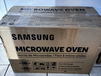 Samsung Microwave Never Used Still In Original Box Needs To Go This Weekend
