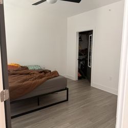 Queen Mattress  + Metal Frame 