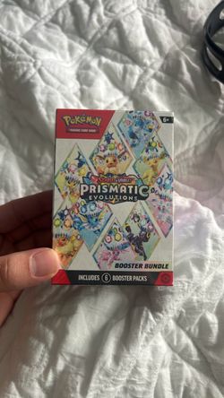 Pokémon prismatic booster bundle