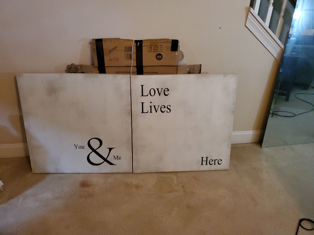 2 Farmhouse Large Wall Art