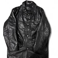 vintage made in italy leather jacket