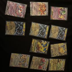 Bunch Of Ex And V Cards 