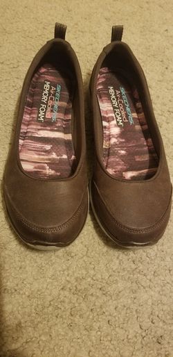 Skechers ladies memory foam flats size 7