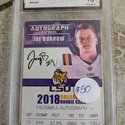 Joe Burrow Cards