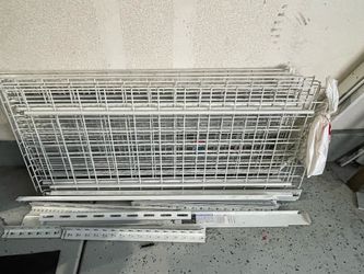 Overhead garage storage rack x 2