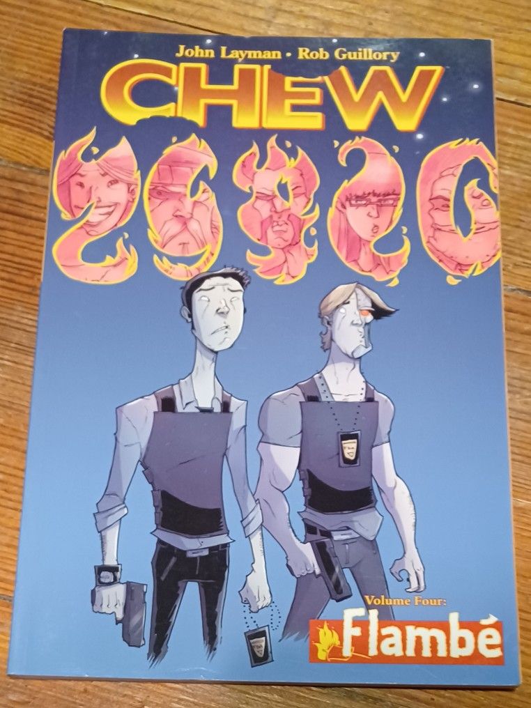 Chew Comic Book Image Volume 4 Thicker Federal Agent