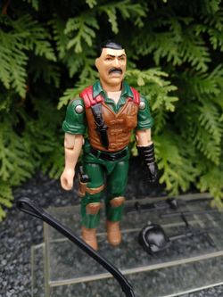 1984 Vintage Hasbro GI Joe Mutt & Junkyard V1 Action Figure  100% Complete 