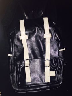Brand new faux leather backpack
