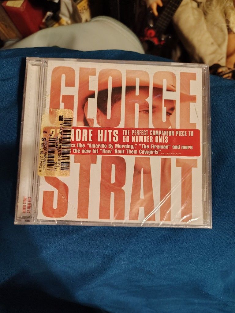 GEORGE STRAIGHT MUSIC CD "22 MORE HITS"