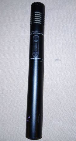 Electret Condenser Microphone Mic Optimus 33-1070 with XLR Cable