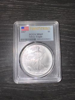 Silver Eagle coin