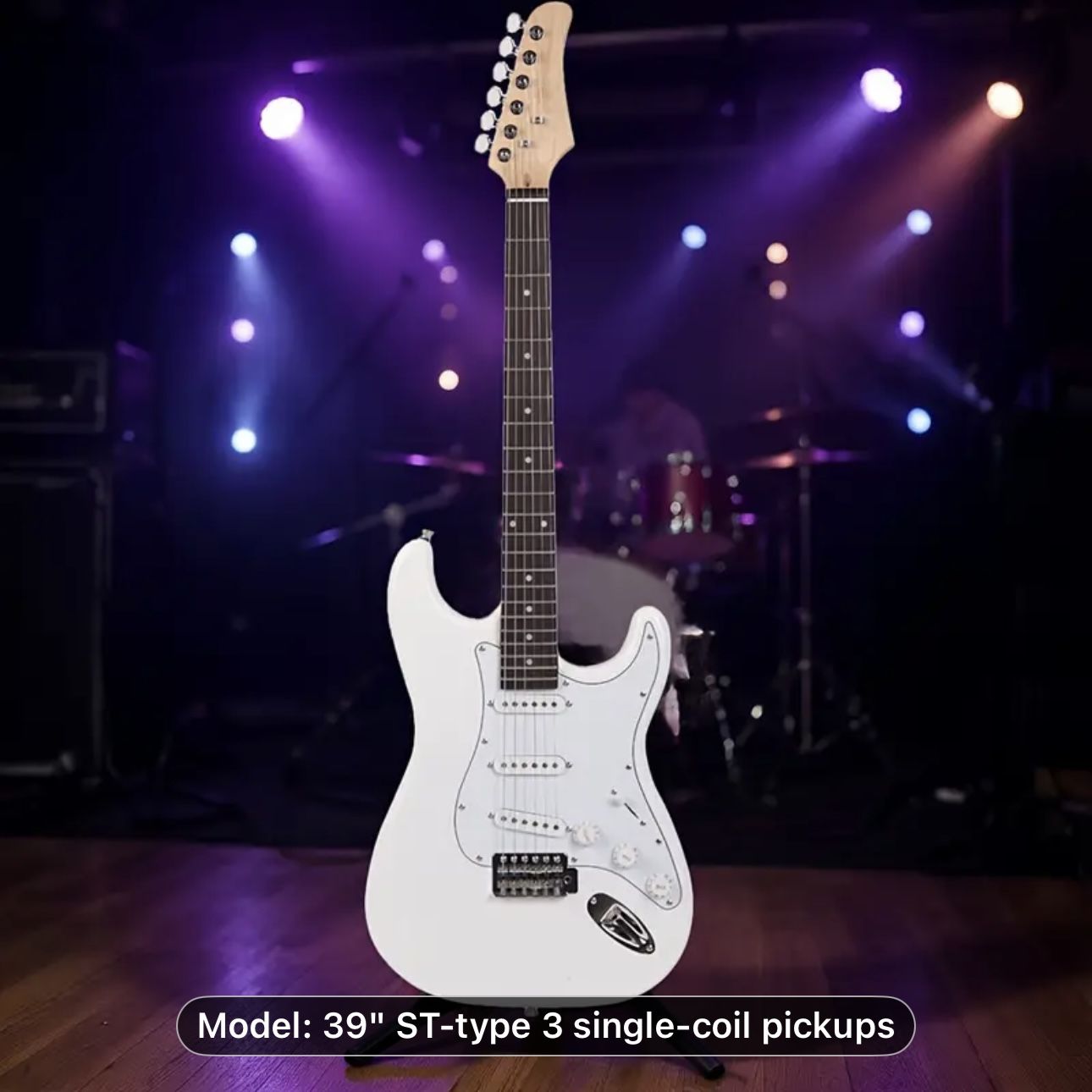 Beginners electric guitar 39” and accessories 