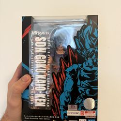 Dragon Ball Sh Figuarts Event Exclusive Goku Super Saiyan God Kaio Ken Figure New/unopened 