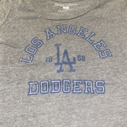 Womens Large Dodgers T Shirt