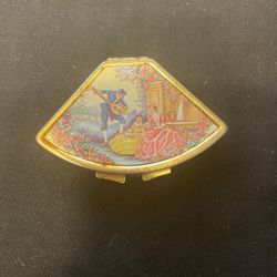 Antique Pillbox 3in Long  2in Wide 