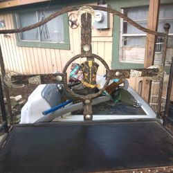 Country Decorative Metal Shelf 