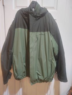 Columbia Interchange Sportswear  Thermal Coat with Zip Out Jacket