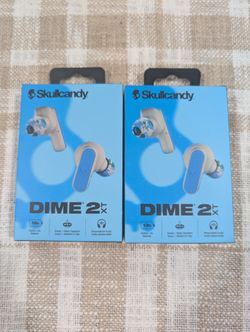 Skullcandy Dime XT 2 True Wireless Earbuds with Personal Sound, Grey