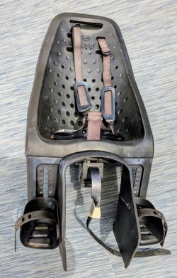 Thule Yepp Maxi EasyFit Rack Mounted Child Bike Seat, Black