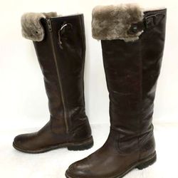 FRYE Women’s Brown Leather Calf Boots
