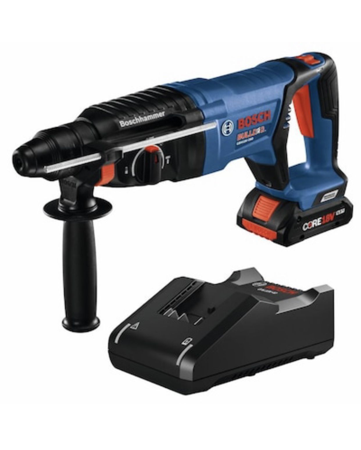 bosch bulldog core 18v 1-in sds-plus hammer drill