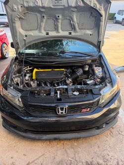 Honda Civic Si Black Sedan