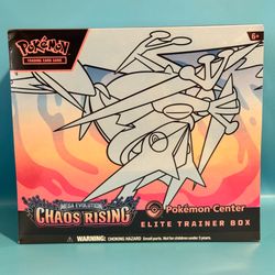 Chaos Rising Pokemon Center ETB