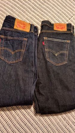 Levi's 501 and 541, Dark Wash Jeans – 2 Pairs, W34 L32