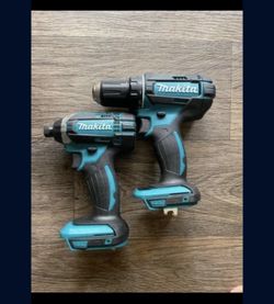 Makita 18V LXT Lithium-Ion Cordless Compact 2-Piece Combo Kit  (Driver-Drill/Impact Driver)  Price is firm $120 