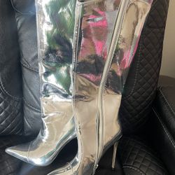 Stilleto Beyoncé Renaissance inspired Thigh High Boots 