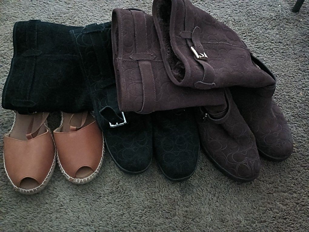 Coach Boots & Andre Assous Espadrilles Sandal