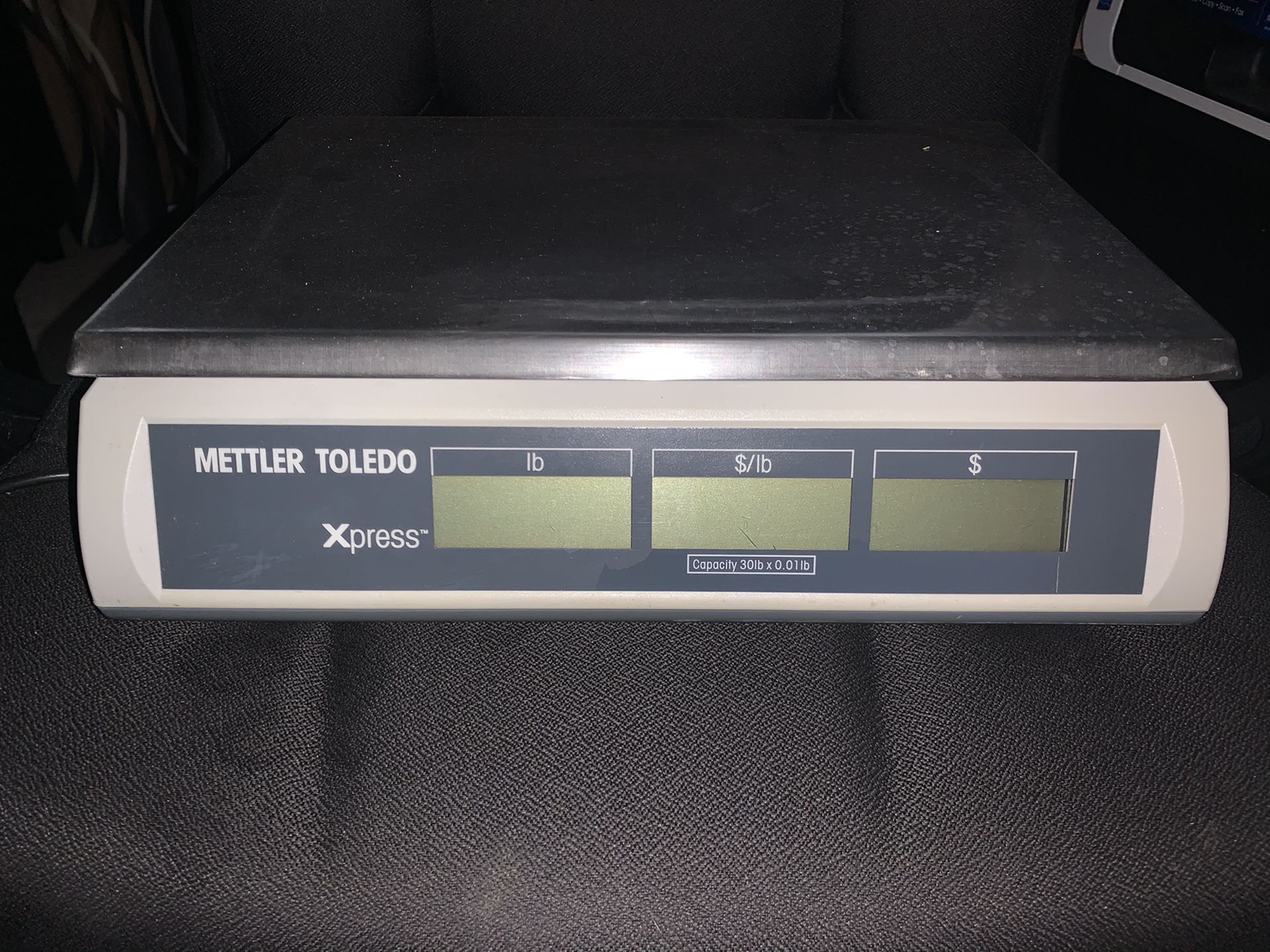 Mettler Toledo Xpress XRT commercial Deli/fudge/candy 30lb scale for